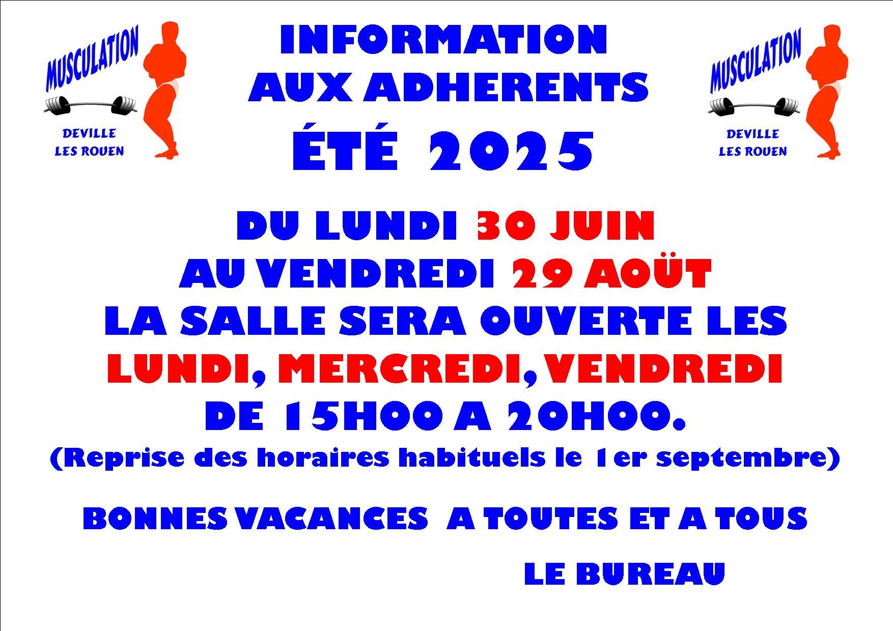 Affiches fermetures diverses 12